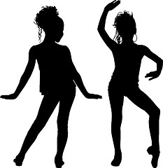 Image showing Small ballerinas