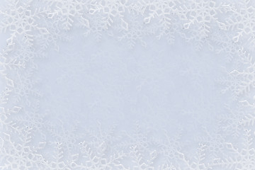 Image showing Snowflakes background