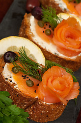 Image showing Smoked Salmon 