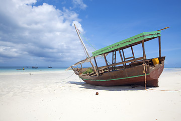 Image showing Zanzibar beach