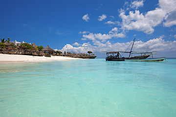 Image showing Zanzibar beach