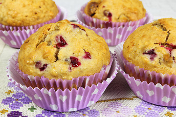 Image showing Homemade muffins