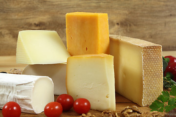 Image showing Cheeses