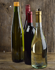 Image showing Wine Bottles