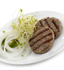 Image showing Grilled Burgers 