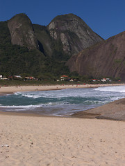 Image showing Itacoatiara beach in Niteroi