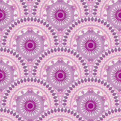 Image showing Vintage seamless pattern