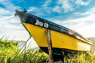 Image showing Just a Stranded boat