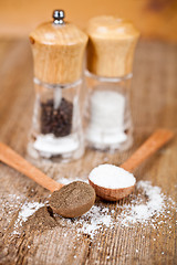 Image showing salt and pepper