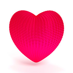 Image showing abstract red heart