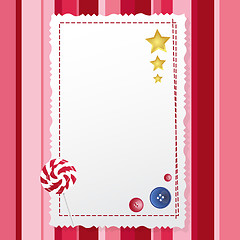 Image showing Scrapbook background