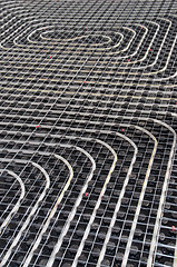 Image showing Black underfloor Heating