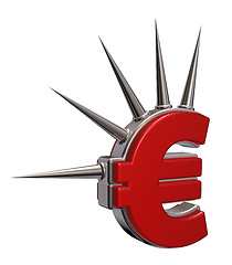 Image showing prickles euro