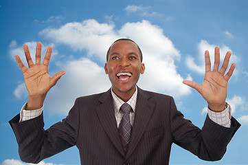 Image showing Cloud 9 Businessman