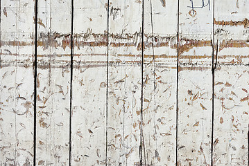 Image showing grungy white background of natural wood