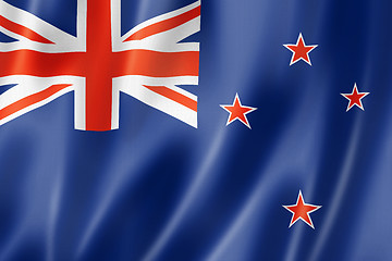 Image showing New Zealand flag