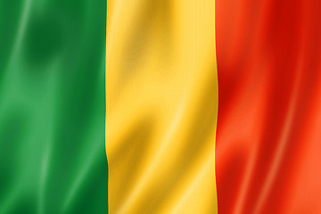 Image showing Mali flag