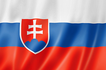 Image showing Slovakian flag