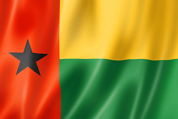 Image showing Guinea Bissau flag