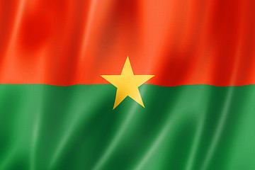 Image showing Burkina Faso flag