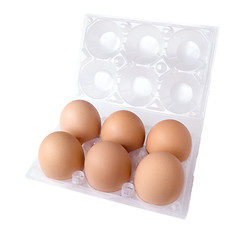 Image showing transparent eggbox