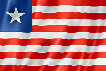 Image showing Liberian flag