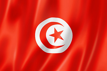Image showing Tunisian flag