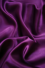 Image showing Smooth elegant lilac silk 