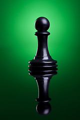 Image showing Black pawn 