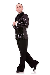 Image showing latino male dancer posing