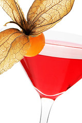 Image showing Red Fruit Cocktail