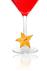 Image showing Starfruit Cocktail