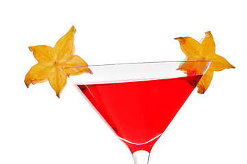 Image showing Starfruit Cocktail