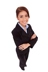 Image showing happy business woman