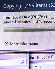 Image showing Graphic on a computer