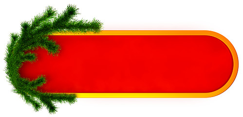 Image showing christmas frame