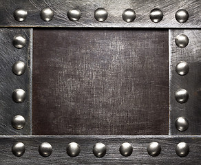 Image showing Metal plate