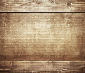 Image showing Wooden wall