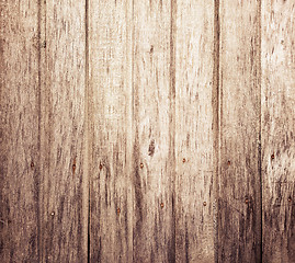 Image showing Wooden wall