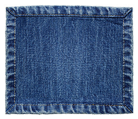 Image showing Jeans texture