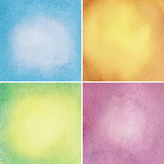 Image showing Watercolor backgrounds