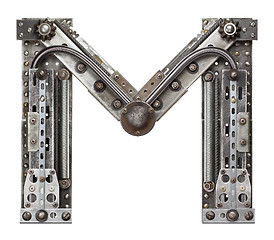 Image showing Metal letter