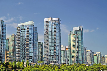 Image showing tall buildings