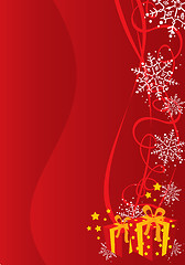 Image showing Christmas / New Year background illustration