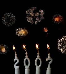 Image showing New Year 2007 - 2