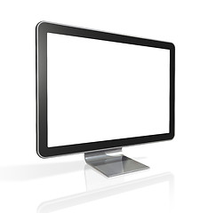 Image showing 3D television, computer screen