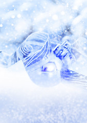 Image showing Christmas decoration background