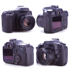 Image showing the sides of a professional digital camera