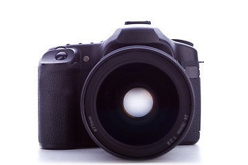 Image showing professional digital photo camera 