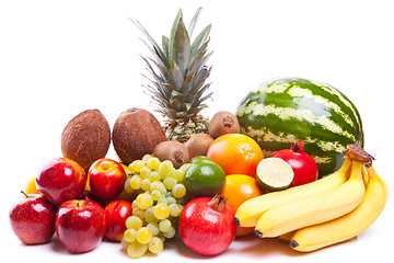 Image showing bunch of fresh fruits 